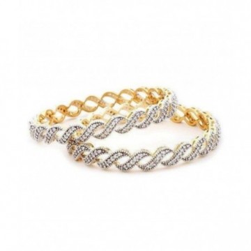 Designer Zircon Bangles