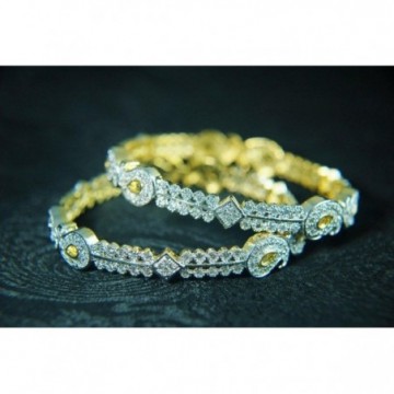 Designer Zircon Bangles