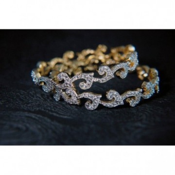 Designer Zircon Bangles